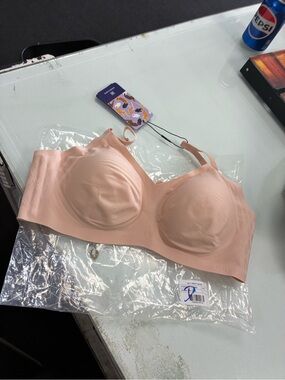 Honeylove Silhouette Wireless Bra Woman's Sz Med 36 B/C Blush Pink Shaping NWT
